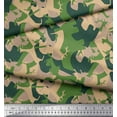 thumbnail image 3 of Soimoi Japan Crepe Satin Fabric Animals & Texture Decor Fabric Printed Yard 42 Inch Wide, 3 of 3