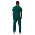 thumbnail image 2 of Adar Addition Go-Basic Scrub Set For Men - Classic V-Neck Scrub Top & Cargo Scrub Pants, 2 of 7