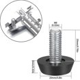 thumbnail image 5 of 22 Pack Adjustable Furniture Leveling Legs,m8 X 20mm,screw Leveling Feet, 5 of 5