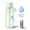 Green, variant on PHILIPS Filtered Water Bottle, BPA-Free Tritan Plastic Water Bottles, Replaces 450 Plastic Water Bottle with Reusable GoZero Everyday Water Filter, Portable Filtering Bottle for Travel, 22 oz, Pink