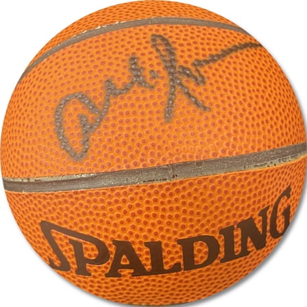 Allen Iverson Signed Autographed Mini Basketball 76ers JSA AV37832