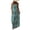 Turquoise, variant on Women's Full Size Printed Scoop Neck Maxi Cami Dress 100% Polyester Lightweight Flowing For Elegant Weather Daily Wear