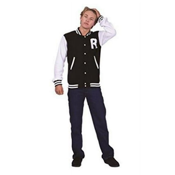 Letterman Jacket Adult Costume - Blue - Extra Large