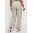 thumbnail image 4 of Women's Plus Size Striped Wide Leg Casual Pants, 4 of 4