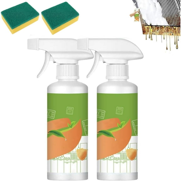 Electrolyzed Ion Kitchen Cleaner Spray, Natural Enzyme Formula To Household Appliances, Multi Purpose Cleaner for Hold, Oven, Stove, Range Hood