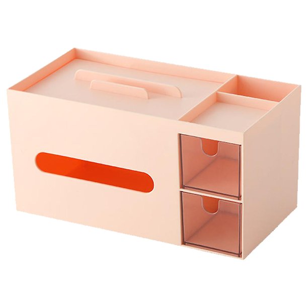 Organizador de escritorio, soporte para caja de pañuelos, organizadores y accesorios de escritorio de oficina