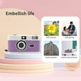 thumbnail image 6 of 35MM Film Camera Under $5! Yannianjz Film Camera, 35mm Reusable Film Camera with Built-in Flash, Easy to Use Vintage Camera for Beginners, Photography Enthusiasts and Gift, 6 of 9