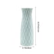 thumbnail image 3 of Botellas De Plástico Jarrón de plástico verde para flores secas y húmedas, tejido de imitación de ratán, contenedor decorativo (1 unidad) JASKFLY, 3 of 8