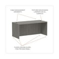 thumbnail image 3 of Alera Valencia Series Straight Front Desk Shell, 65" x 29.5" x 29.63", Gray, 3 of 9
