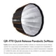 thumbnail image 4 of Caja de luz parabólica profesional Godox QR-P70 de 70cm con doble difusor y bolsa de transporte - Compatible con montura Bowens/Godox, 4 of 6