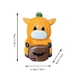 thumbnail image 3 of Sruoe Halloween Decorations, Pumpkin Cow Resin Figurine, 3.94 Inch Bat Tabletop Halloween Knick Knacks for Shelf Mantel Tiered Tray Home Party Display, Halloween Decorations Indoor, 3 of 8