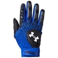 thumbnail image 2 of Guantes de béisbol Under Armour Clean Up para niños y jóvenes, negro/azul, 2 of 3