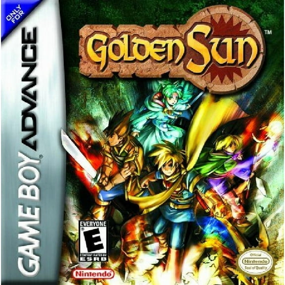 Restored Golden Sun (Nintendo Game Boy Advance, 2001) (Refurbished)