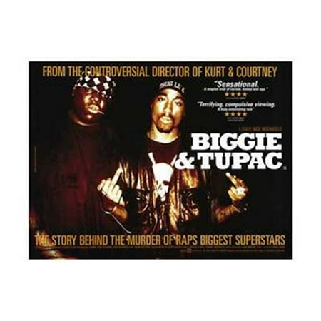 Biggie and Tupac Movie Poster (17 x 11)