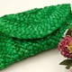 thumbnail image 1 of Bolso de mano de paja para mujer, bolso de playa tejido bohemio, informal, para boda, fiesta, graduación (verde) Tmvgtek Para Estrenar, 1 of 6