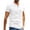 White, variant on FRSASU Men Blouse Baggy Cotton Linen Soid Color Short Sleeve Retro T Shirts Tops Blouse