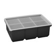 thumbnail image 2 of Silicone Ice Cube Tray DIY Transparent Lid Thickened Interlayer 8 Grids Ice Cube Making Tool Kitchen Supplies, 2 of 8