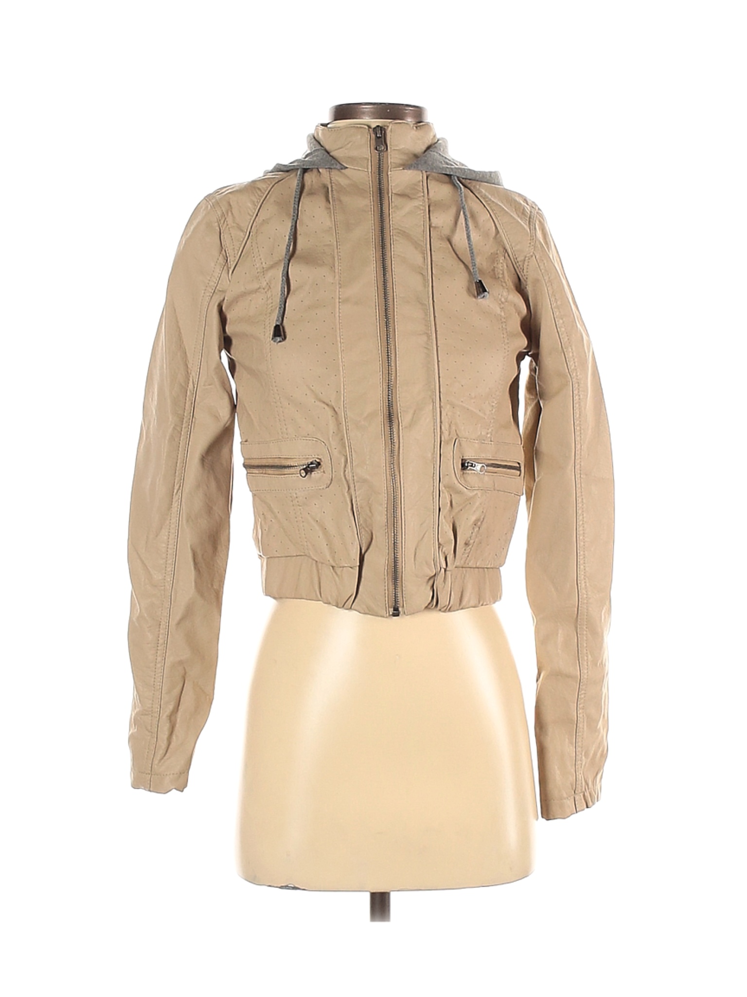 miss london leather jacket