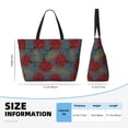 thumbnail image 4 of Honeii Ladybug for Tote Bag with Adjustable Strap,Beach Bag, Waterproof Sandproof Beach Tote Bag, Large Capacity Foldable Beach Bags, 4 of 7