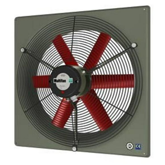 Vostermans Ventilation V4D35K1M71100 Ventilateur de Panneau de 14 Pouces IND 460V 3PH avec Garde