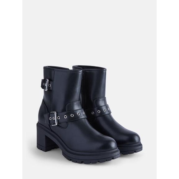 No Boundaries Women's Moto Booties