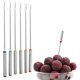 thumbnail image 5 of 6Pcs Fondue Forks, Stainless Steel Fondue Pot Forks with Heat-Resistant Handles for Cheese Chocolate Fondue Roast Marshmallows Meat, 5 of 5