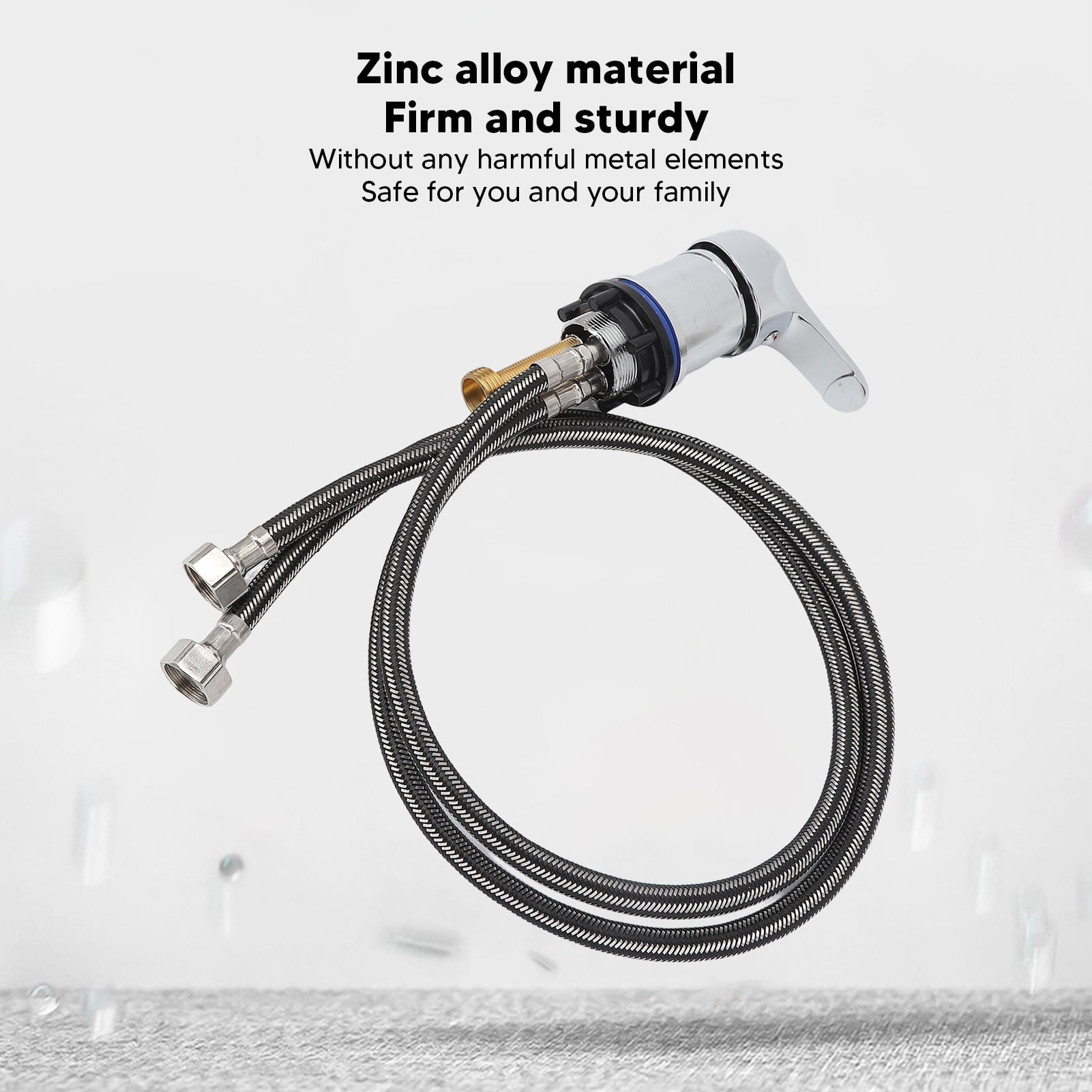 Salon Shampoo Sink Bowl Faucet And Sprayer Kit With Hose UPC