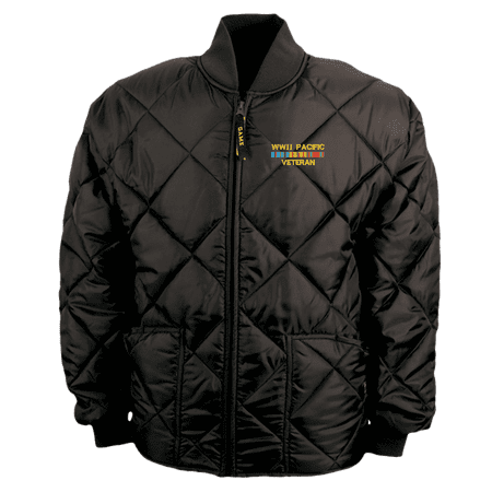 Firefighters Zip Turtleneck - WWII Pacific Veteran Game Sportswear Firefighter's Full Zip Turtleneck
