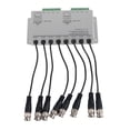 thumbnail image 1 of 8CH HD BNC Male To UTP Cable Transceiver Adapter CCTV Passive Video Balun for Camera System, 1 of 3