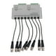 thumbnail image 1 of 8CH HD BNC Male To UTP Cable Transceiver Adapter CCTV Passive Video Balun for Camera System, 1 of 3