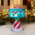 thumbnail image 2 of Signe gonflable de Noël Pôle Nord, 2 of 6