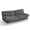 Gray, variant on Ebello Convertible Futon Sofa Bed, Fabric with 3-Position Reclining Backrest and Adjustable Armrests for Living Room Apartment Office, Gray