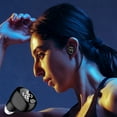 thumbnail image 7 of Earphones for Kids, Hwkond Wireless Bluetooth Earbuds LED Power Display Monaural Hanging Ear Type Bluetooth 5.2 Business IPX5 Suitable For Sports Running, Black, Up to 60% Off, 7 of 7