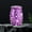 Purple#3, variant on Metal Pet Urn Engraved Dog Paw Memorial Pet Urn Funeral Small Animals Cats Urns