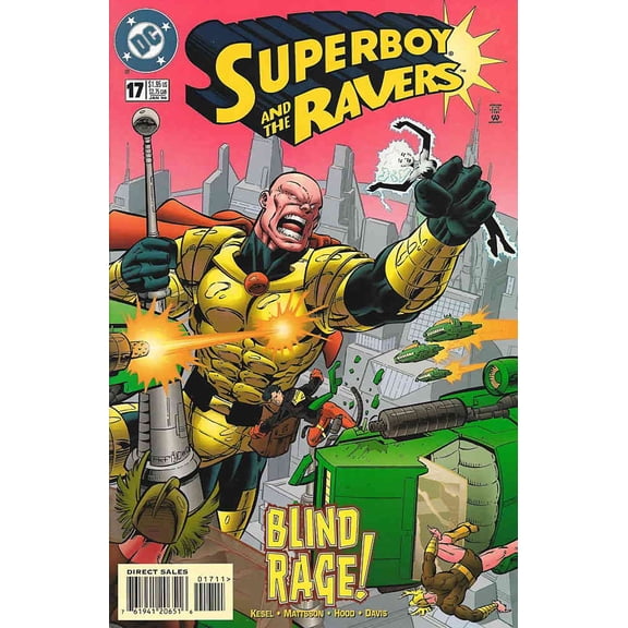 Superboy And the Ravers #17 VF ; DC Comic Book