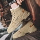 thumbnail image 1 of Tenis Botas de senderismo para hombre, botines antideslizantes con forro de piel, botas casuales para clima frío DQrwqpou  Tenis De Mujer Tenis De Hombre, 1 of 6