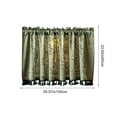 thumbnail image 2 of EGNMCR Home Decor Romantic Printed CurtainKitchen Curtain Cute Spring And Summer Bright And Colorful Kitchen Decoration Short Translucent Retros Coffee Shop Curtain 100x60cm Polyester curtains, 2 of 5
