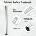 thumbnail image 4 of Unique Bargains OD 45mm 1.77' Length 19.69' 500mm Aluminum Alloy Tube Intercooler Pipe Straight Air Intake Tube for Car, 4 of 6