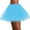 Light Blue, variant on Daqian Skirt for Women Womens High Quality Pleated Gauze Short Skirt Adult Tutu Dancing Skirt 3 Layered Women Skirts Yellow