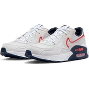 Nike Air Max Excee Mens Athletic Shoes, Photon Dust/Dark Obsidian/White/Track Red, Size 9