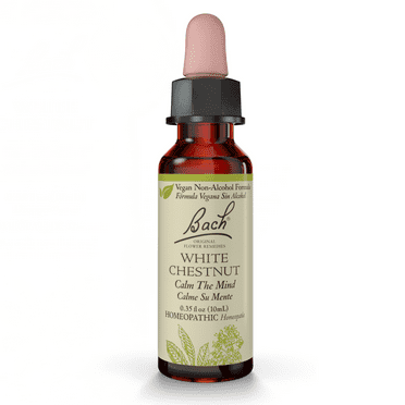 Bach Original Flower Remedies, White Chestnut (Non-Alcohol Formula)