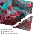 thumbnail image 3 of Disketp Psychedelic Hairless Cat Custom Puzzle Personalized Puzzles 1000 Pieces, Customized Picture Puzzle for Adult and Teens((29.5×19.7in, Vertical), 3 of 9
