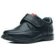 thumbnail image 3 of Zapato Escolar Para Niño Vavito De Piel Velcro Negro negro 24, 3 of 6