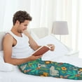 thumbnail image 5 of Rateoe Jungle Animals Pattern Men’s Ultra-Soft Comfy Pajama Lounge Pants Sleepwear,Comfortable Lounge Wear,lightweight Pajamas, Casual Home Wear-XX-Large, 5 of 6