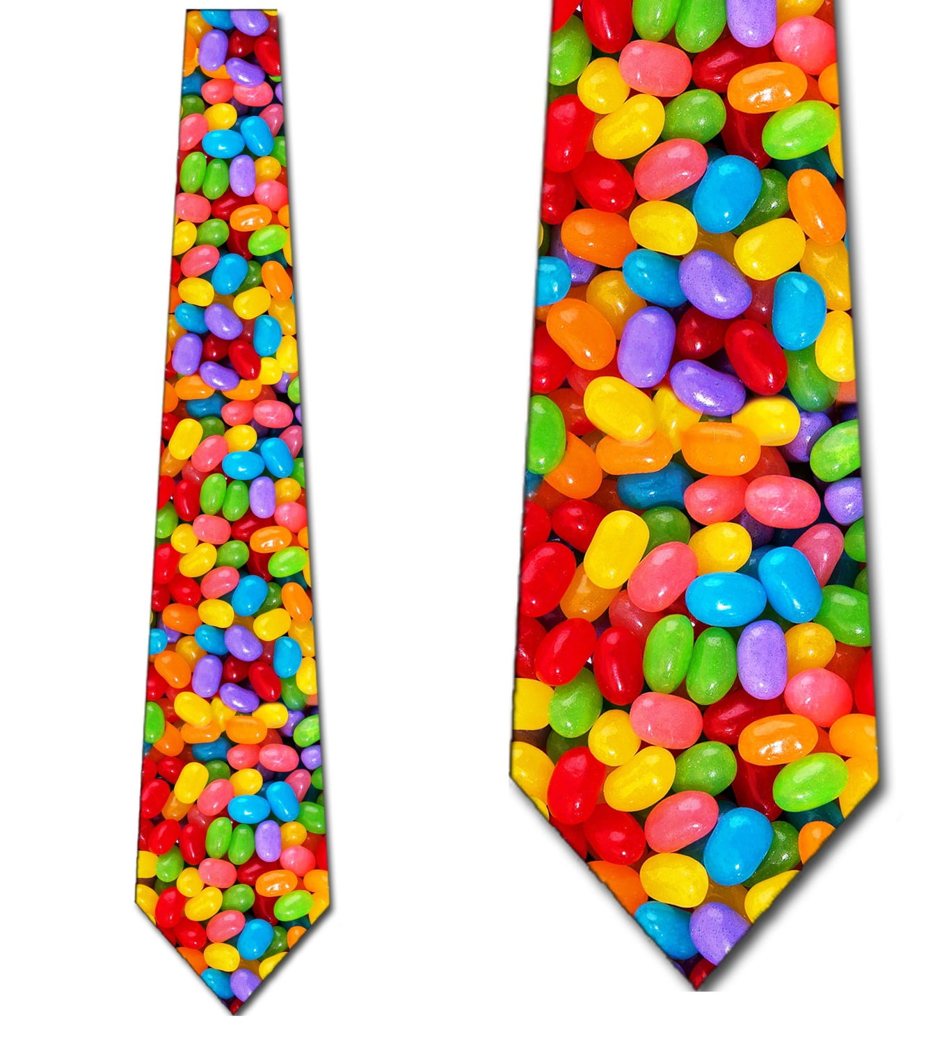 Jelly Bean Ties Mens Candy Necktie Easter Tie by Three Rooker