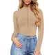 thumbnail image 2 of Xishao Body de manga larga con cuello cuadrado para mujer Xishao ropa, 2 of 2