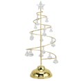 thumbnail image 1 of Lámpara De Mesa De árbol De Navidad, Luz De Mesa De Cristal De árbol De Navidad De Oro Cálido, 1 of 5