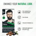 thumbnail image 6 of NISHA Mustache & Beard Cream Hair Color For Men, 100% Gray Coverage In 10 Minutes, Original Black, 1.35 Oz, 6 of 9