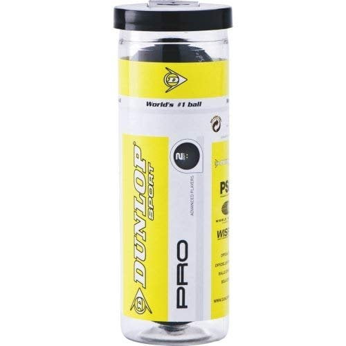 Dunlop Pro Squash Balls - 3 Pack