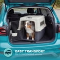 thumbnail image 5 of SportPet Designs Airline Approved Plastic Dog Kennel with Wheels, Large, 5 of 12